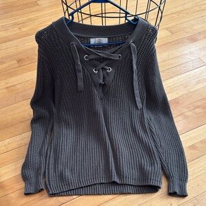 Women’s cable knit sweater